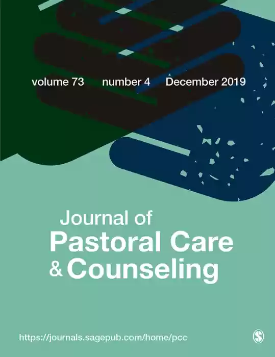 Journal of Pastoral Care & Counseling Journal Subscription
