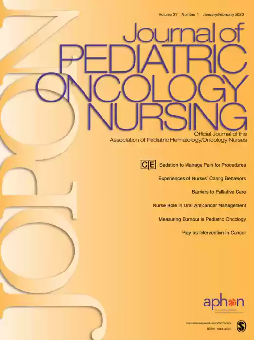 Journal of Pediatric Hematology/Oncology Nursing Journal Subscription