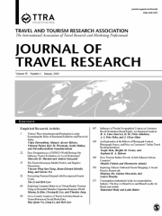 Journal of Travel Research Journal Subscription
