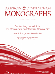Journalism & Communication Monographs Journal Subscription