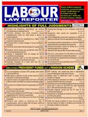 LABOUR LAW REPORTER Journal Subscription