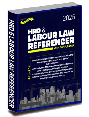HRD & LABOUR LAW REFERENCER-cum-DAY PLANNER 2025 - Free gift with LABOUR LAW REPORTER 1 Year Subscription