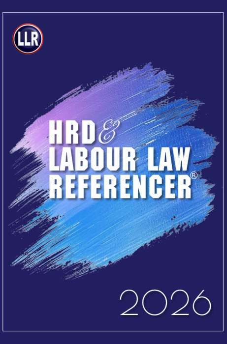 HRD & LABOUR LAW REFERENCER-cum-DAY PLANNER 2026 - Free gift with LABOUR LAW REPORTER 1 Year Subscription