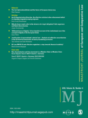 Maastricht Journal of European and Comparative Law Journal Subscription