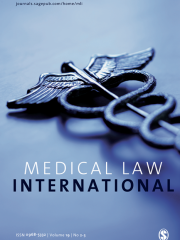Medical Law International Journal Subscription