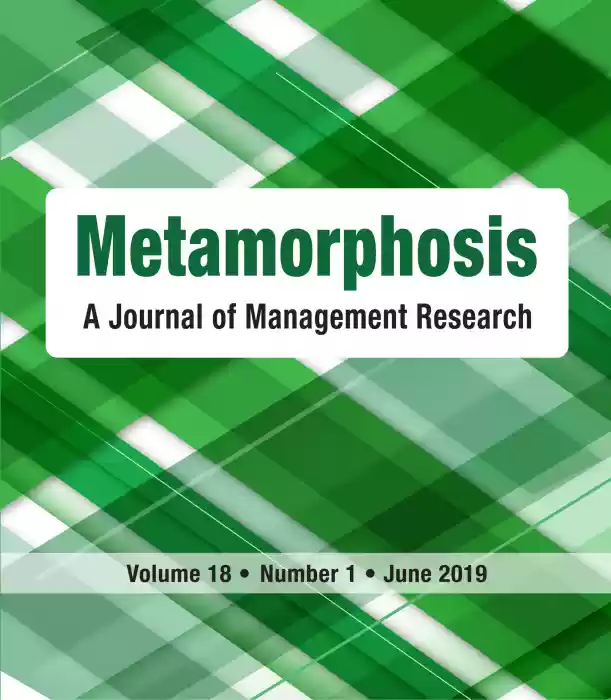 Metamorphosis A Journalof Management Research Journal Subscription