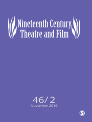 Nineteenth Century Theatre and Film Journal Subscription