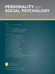 Personality and Social Psychology Bulletin Journal Subscription