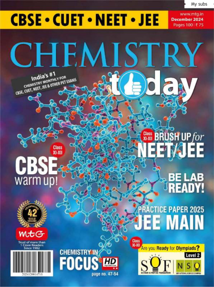 Chemistry Today Magazine Subscription