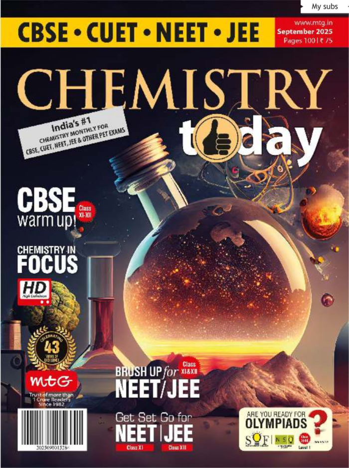 Chemistry Today Magazine Subscription