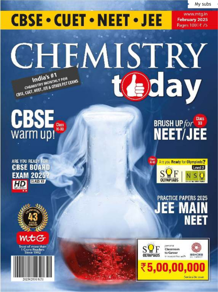 Chemistry Today Magazine Subscription