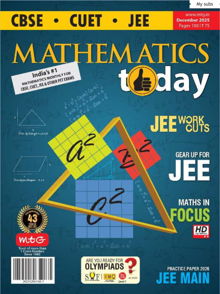 Mathematics Today Magazine Subscription
