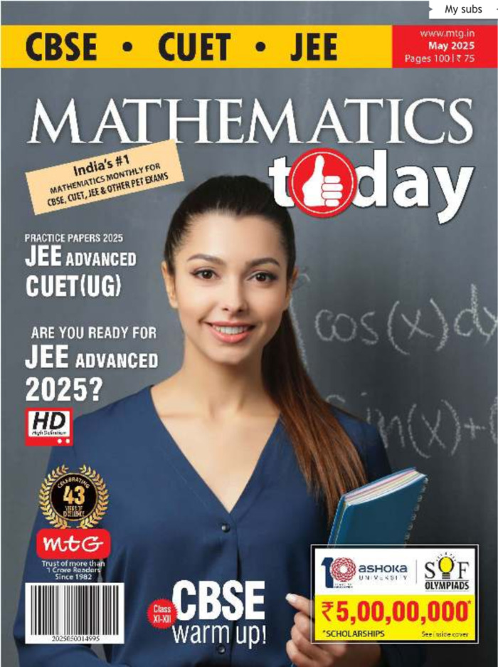 Mathematics Today Magazine Subscription