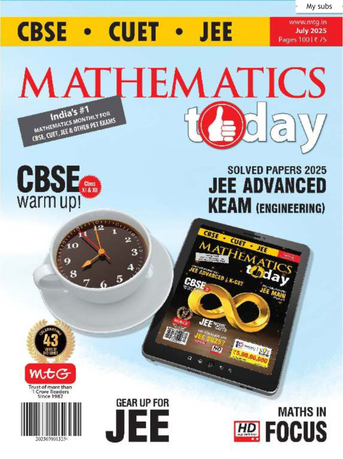 Mathematics Today Magazine Subscription