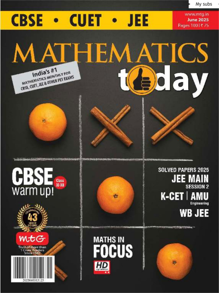 Mathematics Today Magazine Subscription