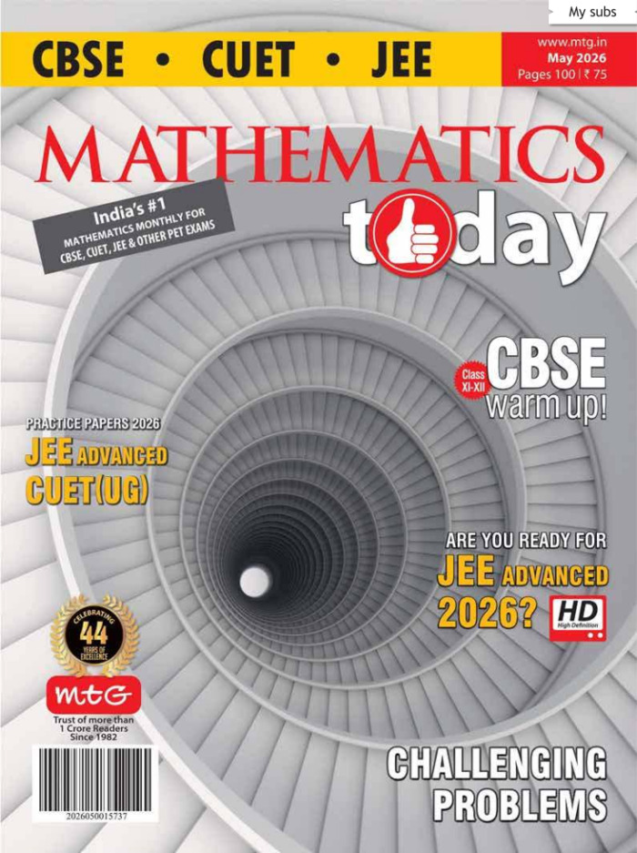 Mathematics Today Magazine Subscription