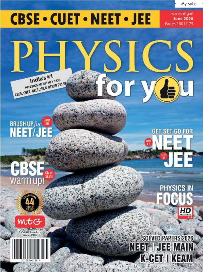 Physics For You Magazine Subscription