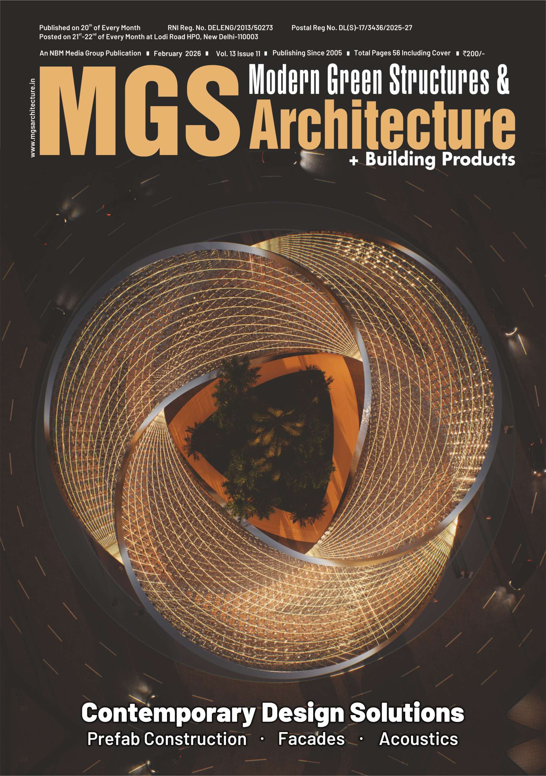 MGS Architecture Magazine Subscription