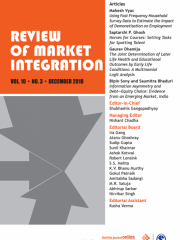 Review of Market Integration Journal Subscription