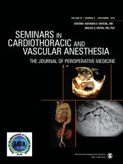 Seminars in Cardiothoracic and Vascular Anesthesia Journal Subscription