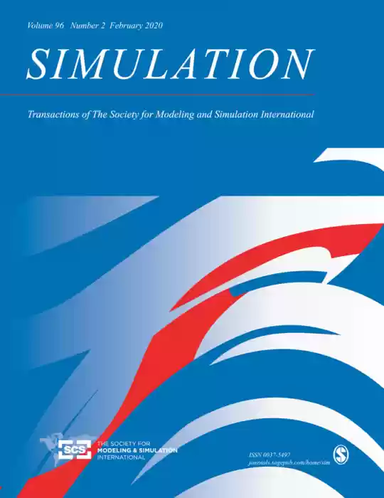 SIMULATION including JDMS: The Journal of Defense Modeling and Simulation: Applications, Methodology, Technology Journal Subscription