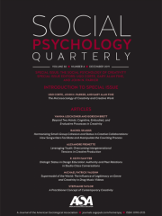 Social Psychology Quarterly Journal Subscription