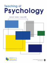 Teaching of Psychology Journal Subscription