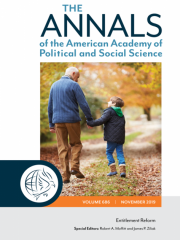 The ANNALS of the American Academy of Political and Social Science Journal Subscription