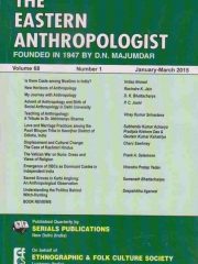 The Eastern Anthropologist Journal Subscription