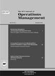 The IUP Journal of Operations Management Journal Subscription