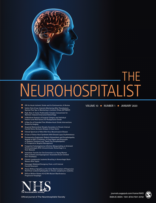 Buy　The　Journal　SAGE　Neurohospitalist　Subscription　Publications