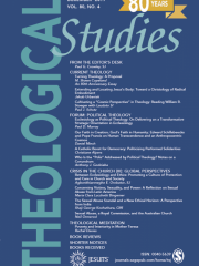 Theological Studies Journal Subscription