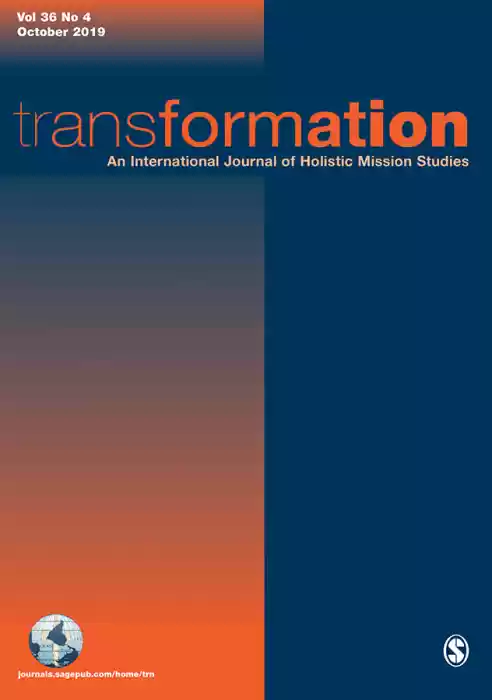 Transformation: An International Journal of Holistic Mission Studies Journal Subscription