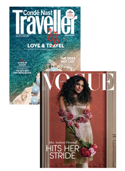 VOGUE+Conde Nast Traveller India Combo Magazine Subscription