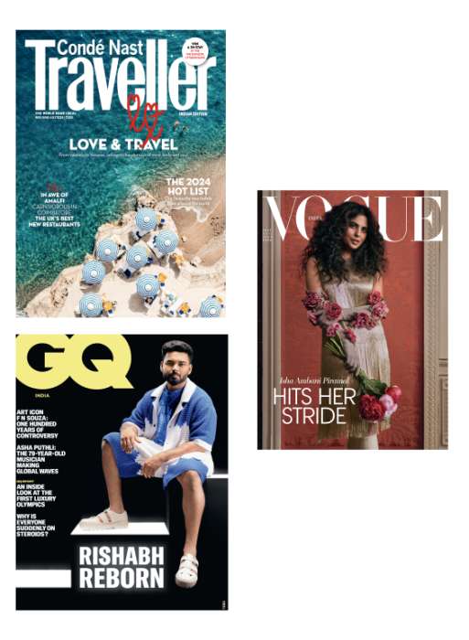VOGUE+GQ+CNT Combo Magazine Subscription